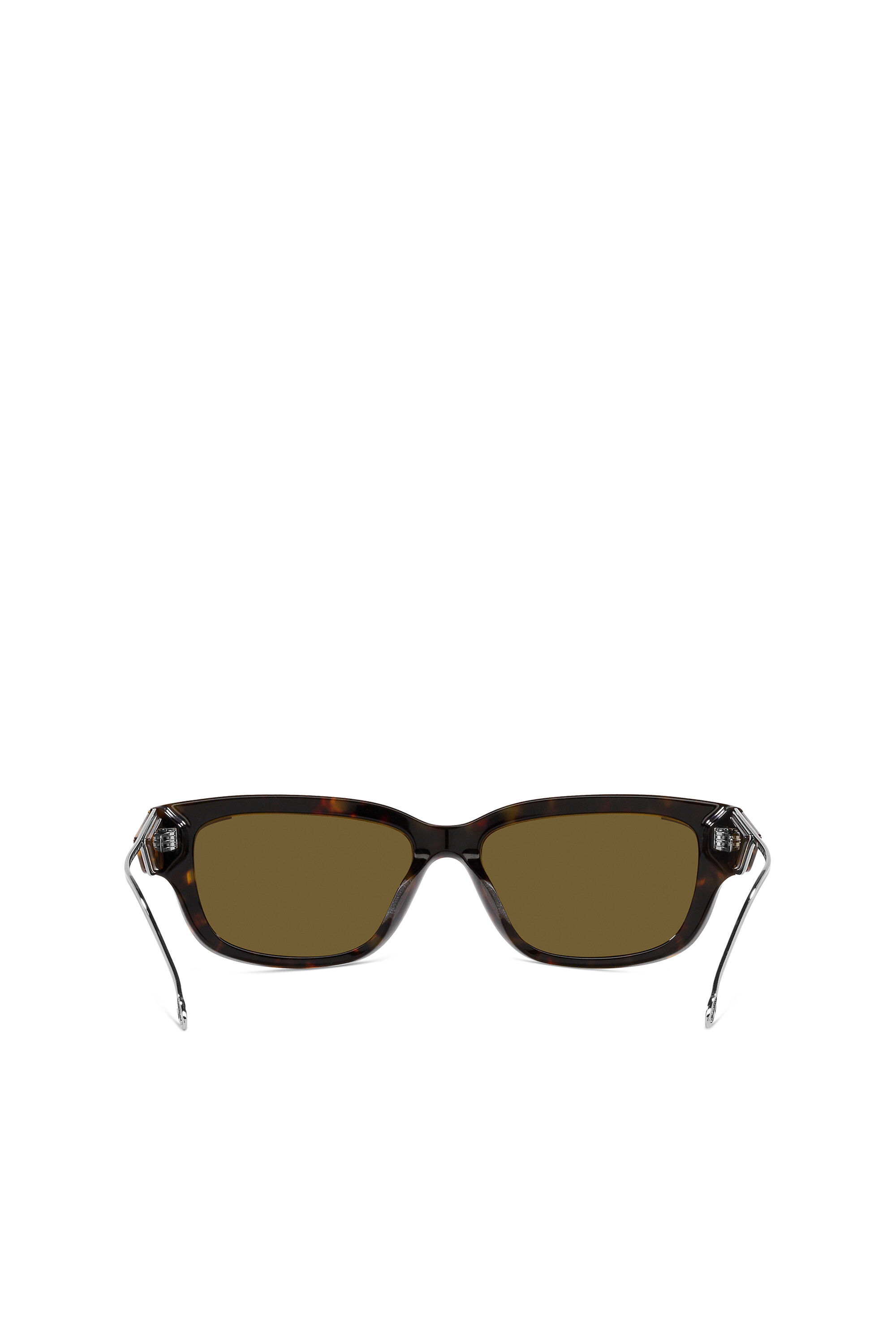 Diesel - 0DL2002 SIZE 56, Unisex's Rectangle sunglasses in Brown/Black - 3